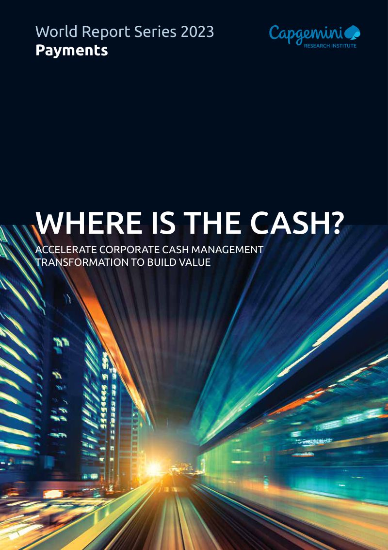 【capgemini】2023年世界支付报告(英)