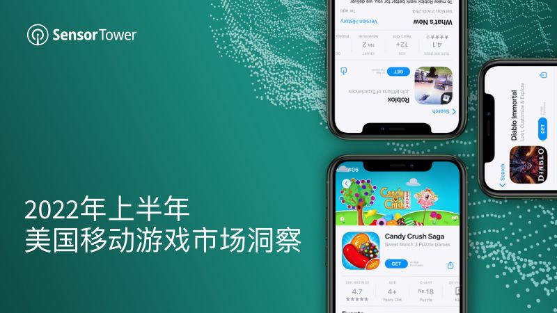 118-【SensorTower】2022年上半年美国移动游戏市场洞察
