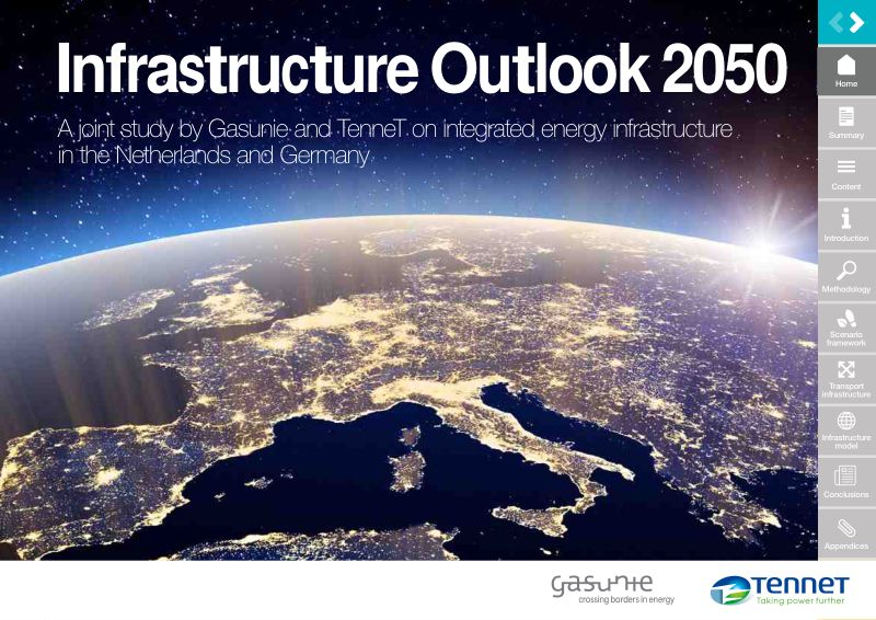 【Tennet】2050年荷兰与德国基建展望报告英文版