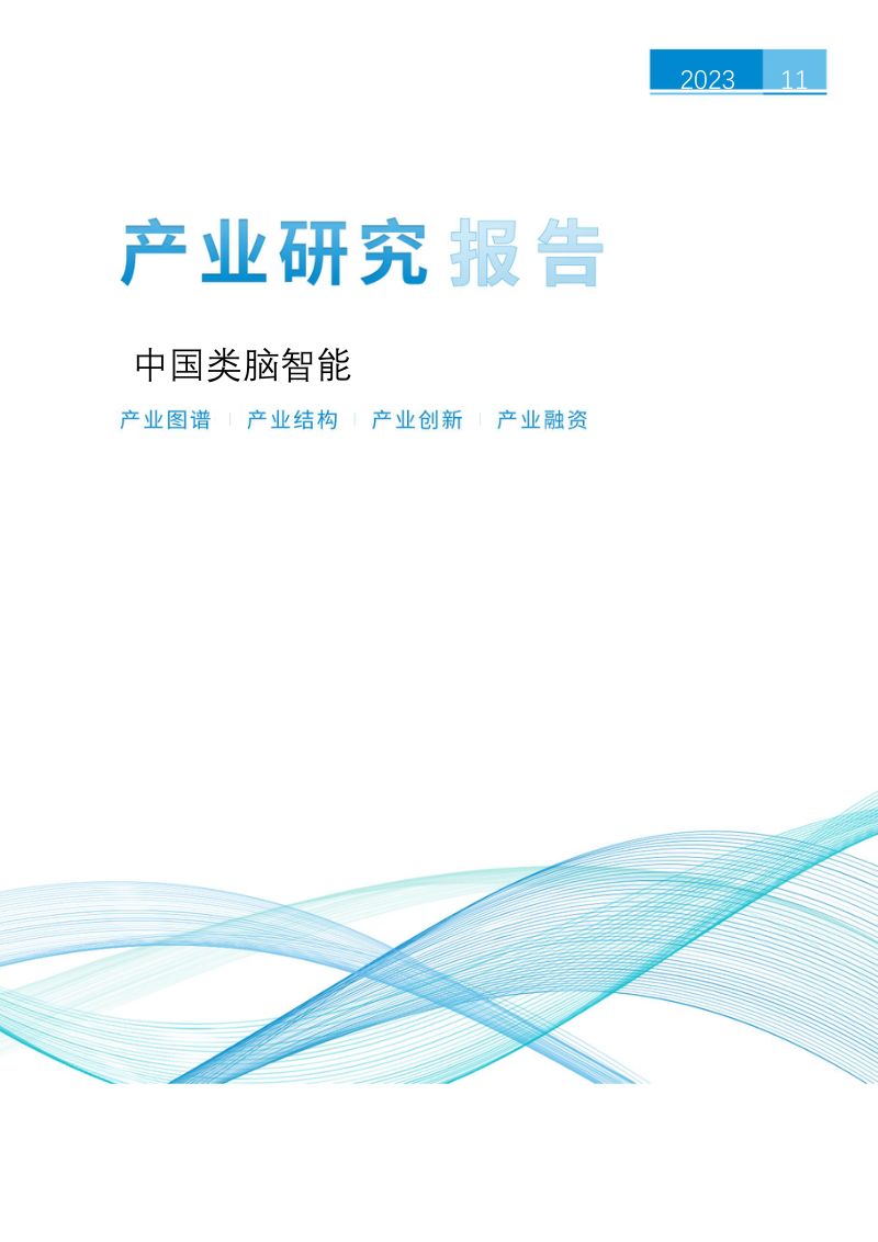 【上奇研究院】中国类脑智能产业研究报告