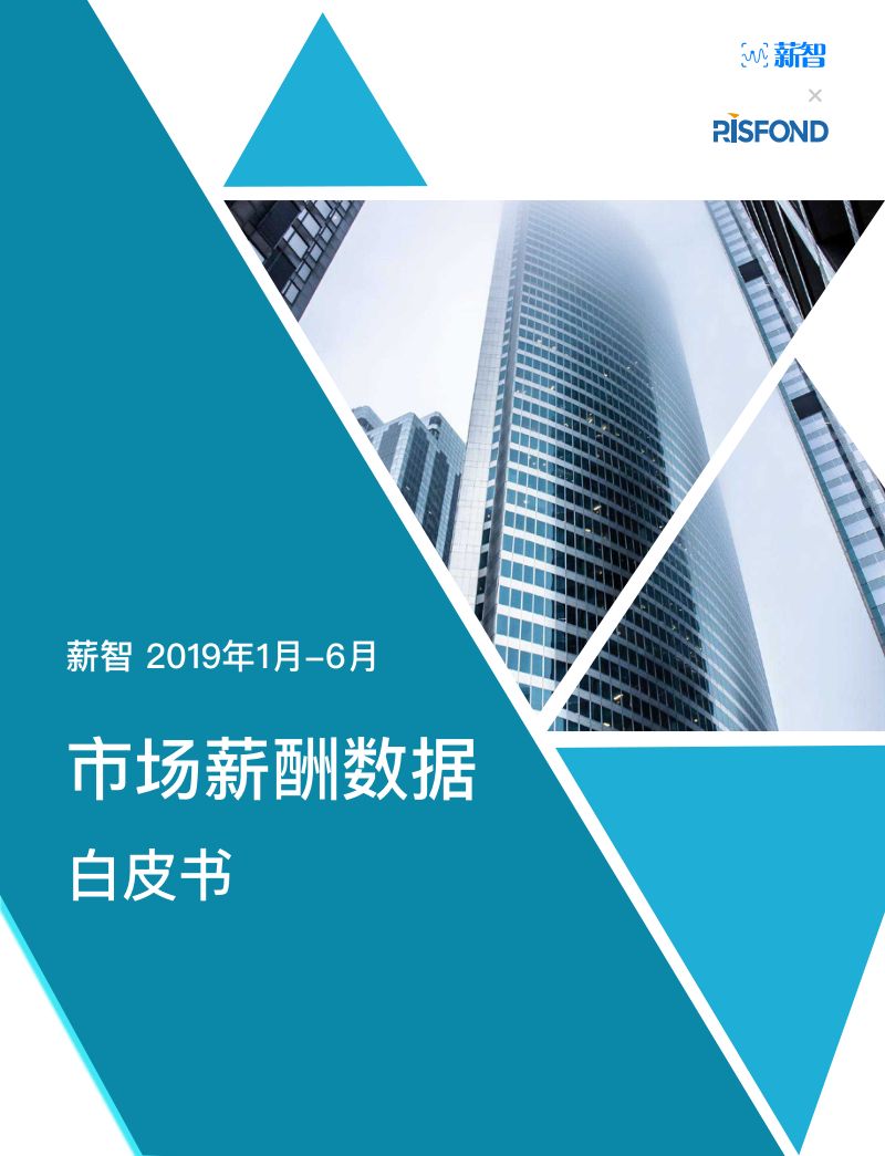 [薪智]2019年上半年人力资源市场薪酬数据报告