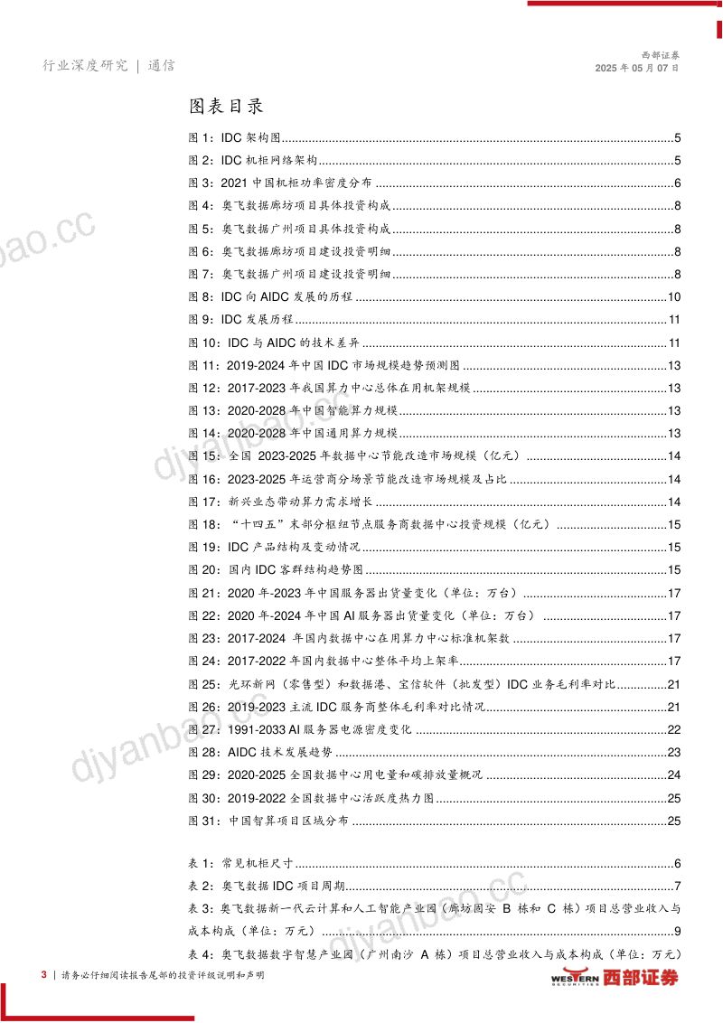 IDC行业报告(一):IDC向AIDC升级展望供需演变-250507(28页) 第3页