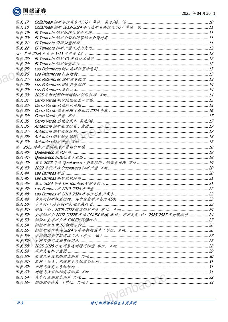 铜行业专题:勘探降速vs需求升浪构筑“赤金时代”-250430(36页) 第3页