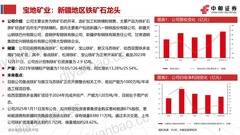 有色金属行业:存在资产重组预期上市公司梳理-250206(43页) 第3页