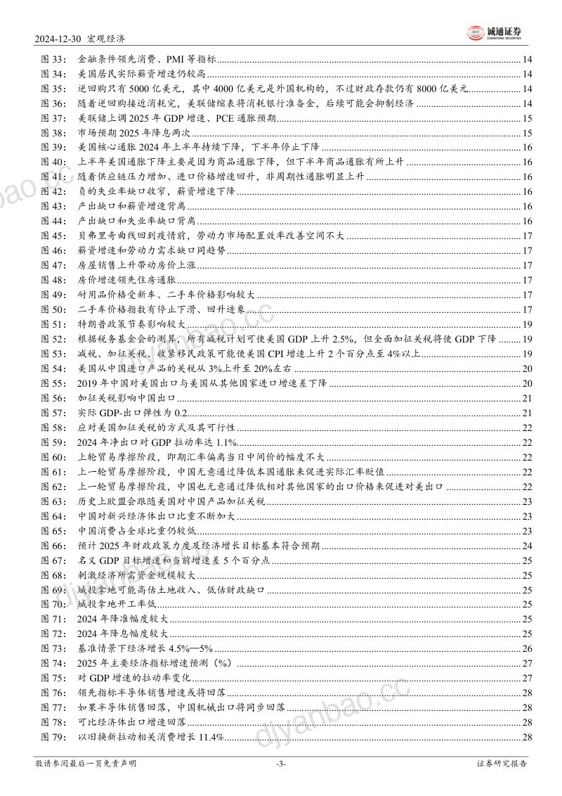 2025年宏观经济展望:积极有为乘风破浪-241230(33页) 第3页