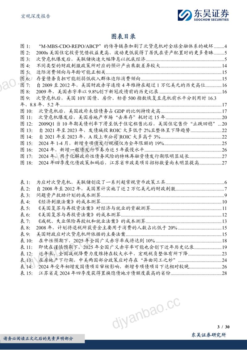 2025年度展望(七):财政政策:总量力度增加、节奏靠前发力-241211(30页) 第3页