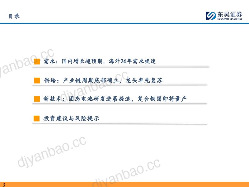 电动车2025年年度策略：苦尽甘来满园春姹紫嫣红别样情-241208（116页） 第3页