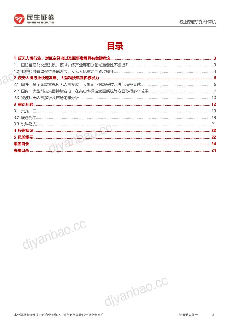 计算机行业深度报告:反无人机行业:大国“神盾”-241205(25页) 第2页
