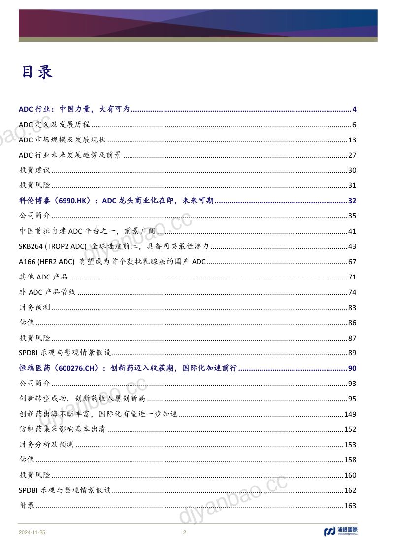 ADC行业:中国力量大有可为-241125(200页) 第2页