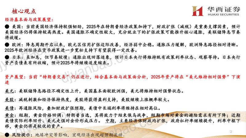 2025年海外经济与资产展望：资产将在美元维持强势下演进-241118（38页） 第2页