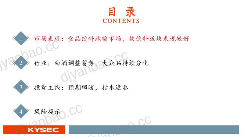 食品饮料行业2025年度投资策略：预期改善枯木逢春-241113（35页） 第3页