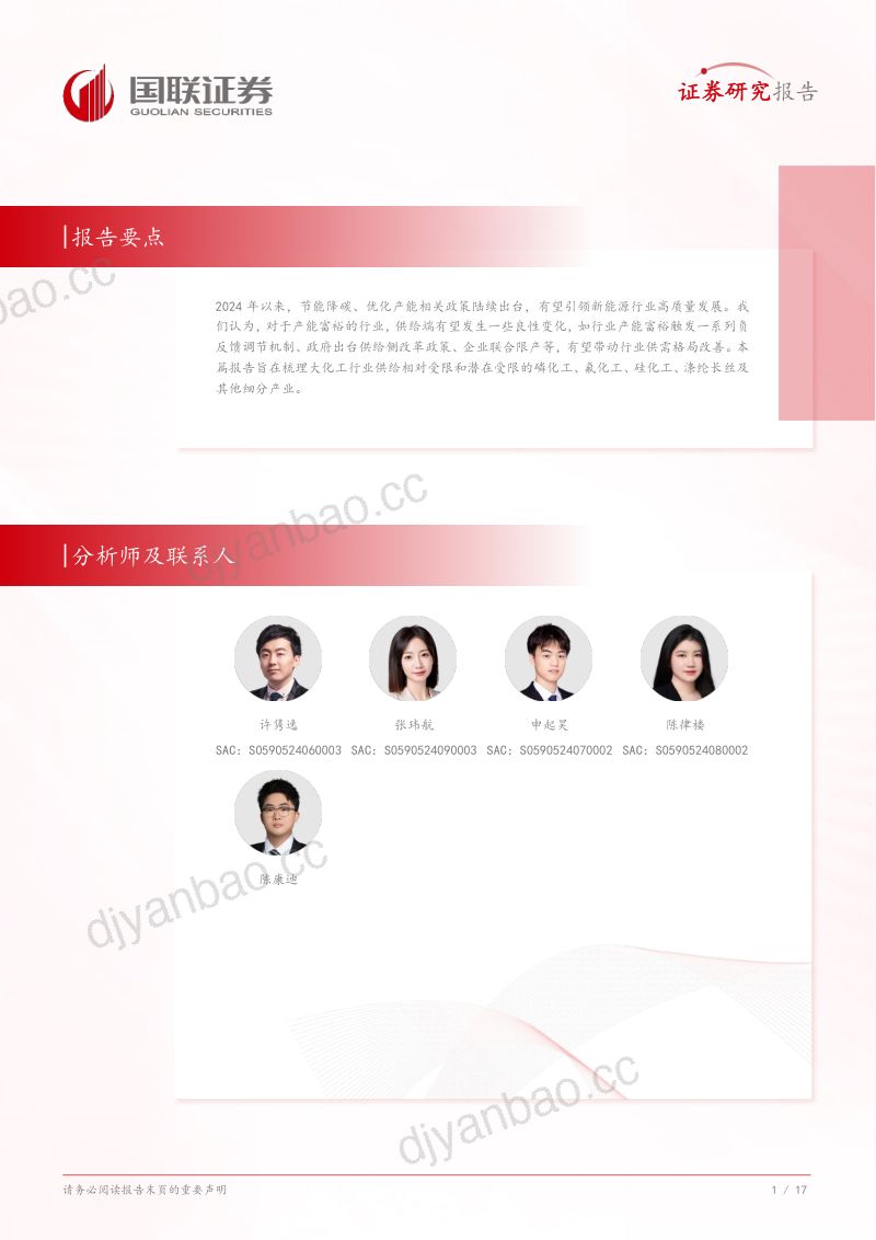 基础化工行业专题研究:双碳若加速化工看点足-241028(18页) 第2页