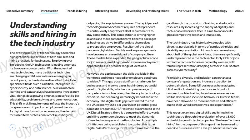 巴克莱&Beauhurst:2024年英国科技行业技能与招聘趋势报告(英文版)(32页) 第3页