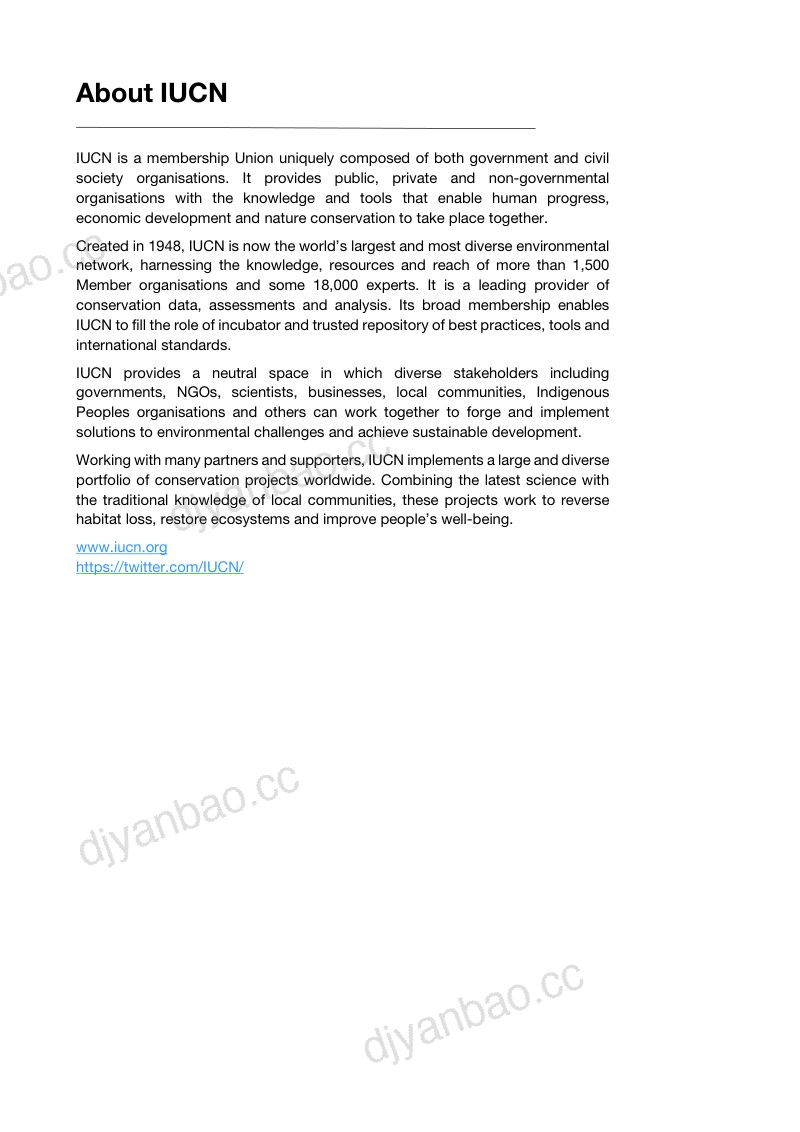 IUCN:2023加强森林景观恢复潜力评估中的治理研究报告(英文版)(78页) 第2页