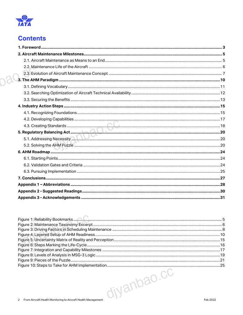 国际航协(IATA):2023从飞行器健康监测到飞行器健康管理白皮书(英文版)(31页) 第2页