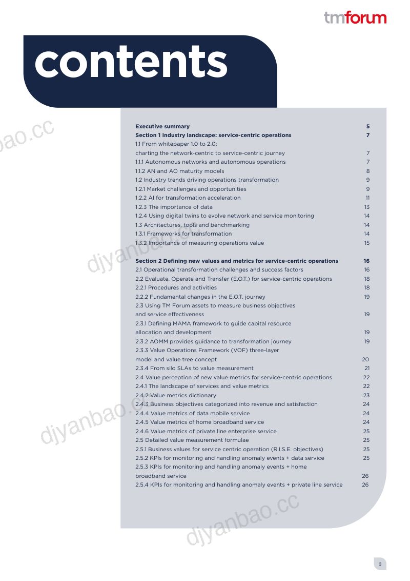 华为&TM Forum:2024新一代智能运维白皮书2.0(英文版)(82页) 第3页
