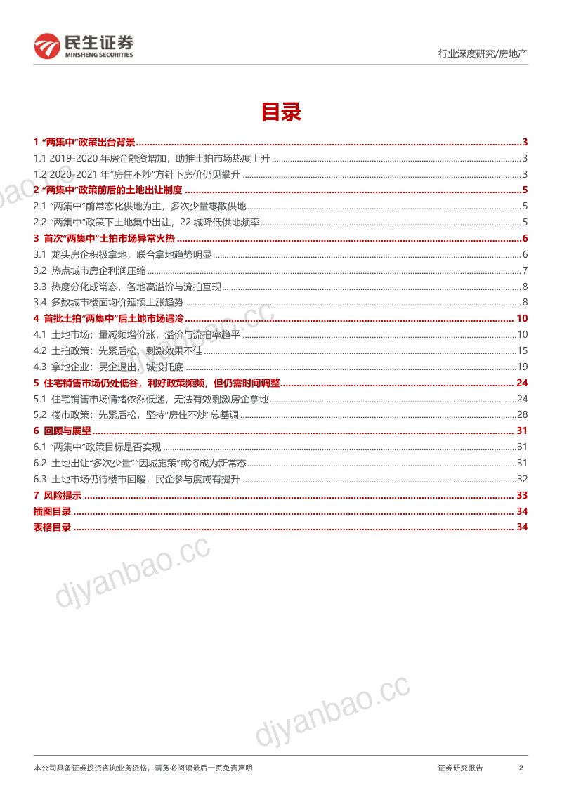 土地市场行业深度：“两集中”施行两年地市楼市的变化与展望-230201（35页） 第2页