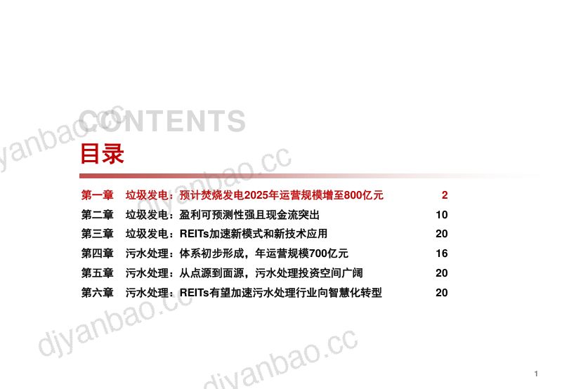 2021年中国垃圾发电与污水处理分析报告(41页) 第2页