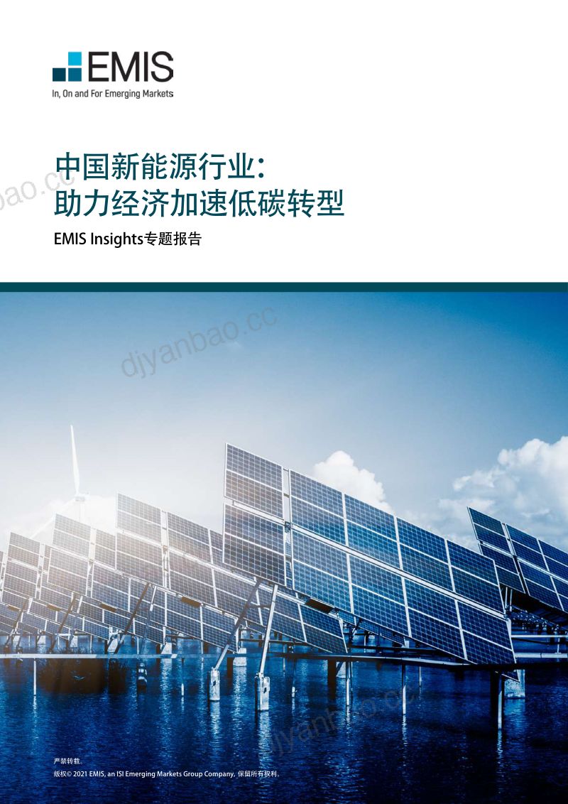 全球新兴市场商业资讯：中国新能源行业：助力经济加速低碳转型（18页） 第2页