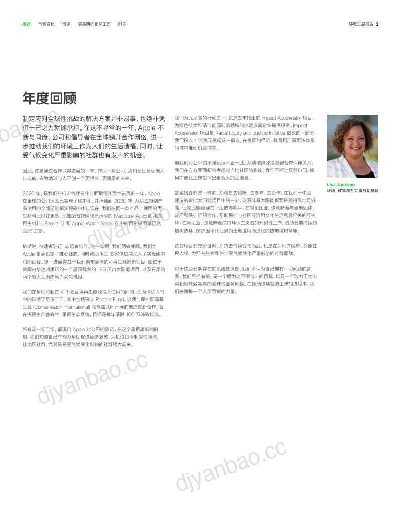 Apple:2021环境进展报告(100页) 第3页