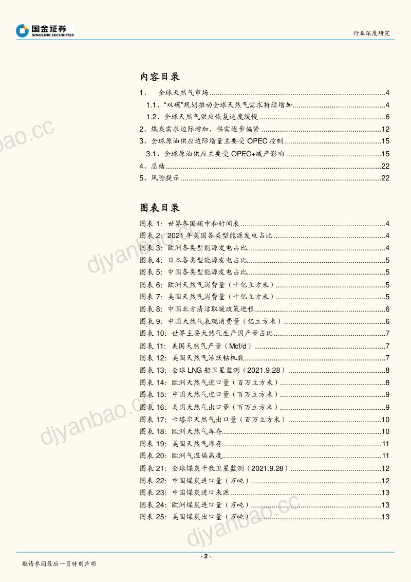 综合油气行业研究:卫星视角天然气前无古人!-210929(22页) 第2页