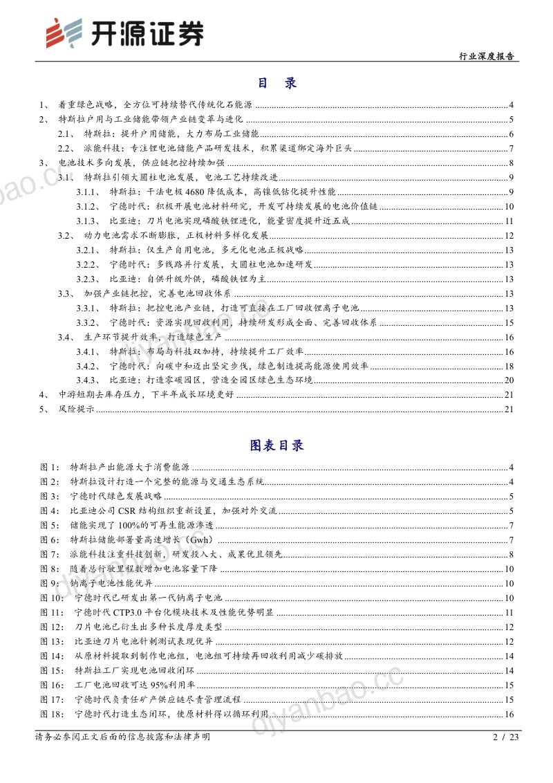 电气设备行业深度报告:从特斯拉影响力报告看新能源全面可循环与进化-220527(23页) 第2页