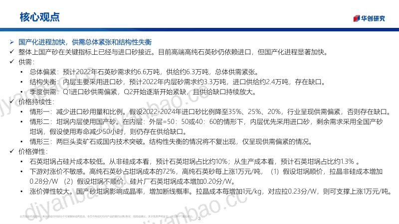 金刚砂行业深度报告:光伏级高纯石英砂供需偏紧国产化进程提速-221014(47页) 第3页