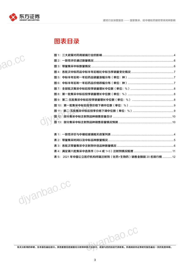 药用玻璃行业报告:国家集采给中硼硅药玻材带来何种影响-221207(18页) 第3页