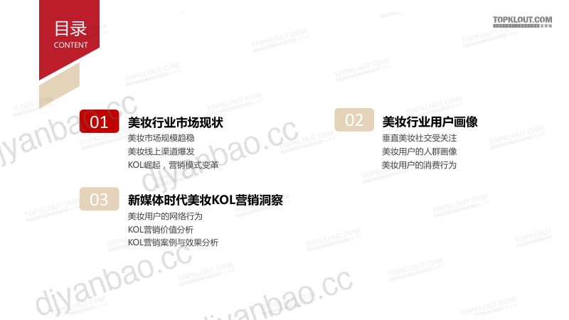 克劳锐:2017新媒体时代美妆行业KOL营销洞察(28页) 第3页