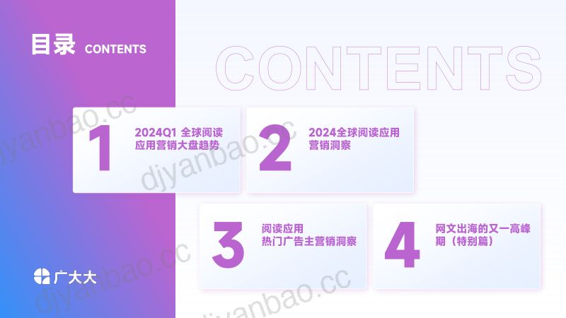 广大大:2024全球网文应用营销洞察报告(22页) 第3页