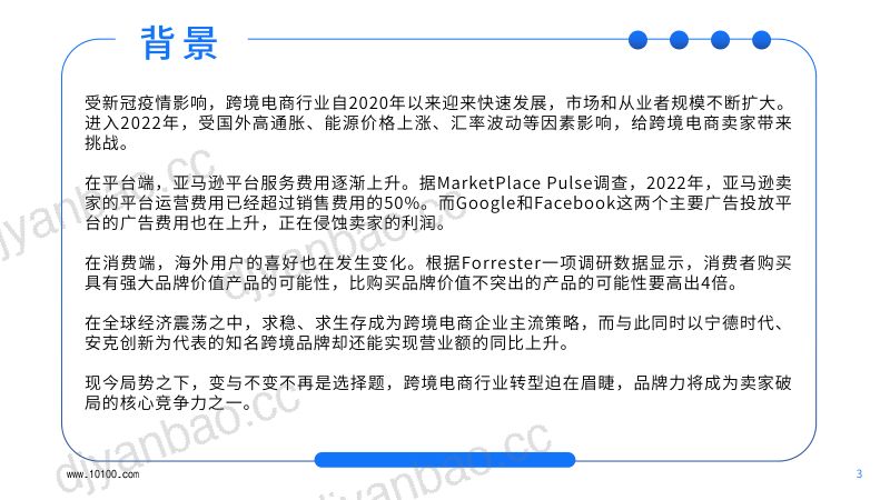 大数跨境:2023中国跨境电商品牌营销白皮书(45页) 第3页
