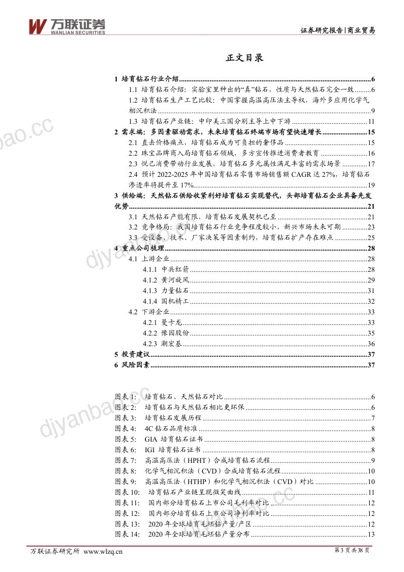 培育钻石行业深度报告：培育钻石闪耀新赛道渗透率提升空间广阔-220823（38页） 第3页
