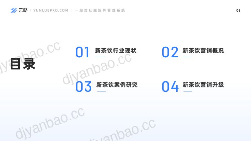 云略:2023新茶饮行业社媒营销洞察报告(41页) 第3页