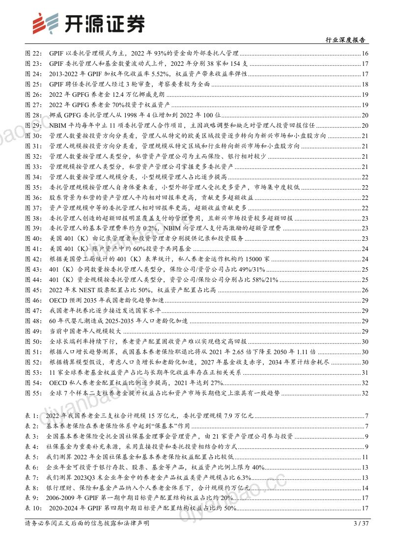 非银金融行业深度报告：促进投融资动态平衡养老金入市空间广阔-240308（37页） 第3页