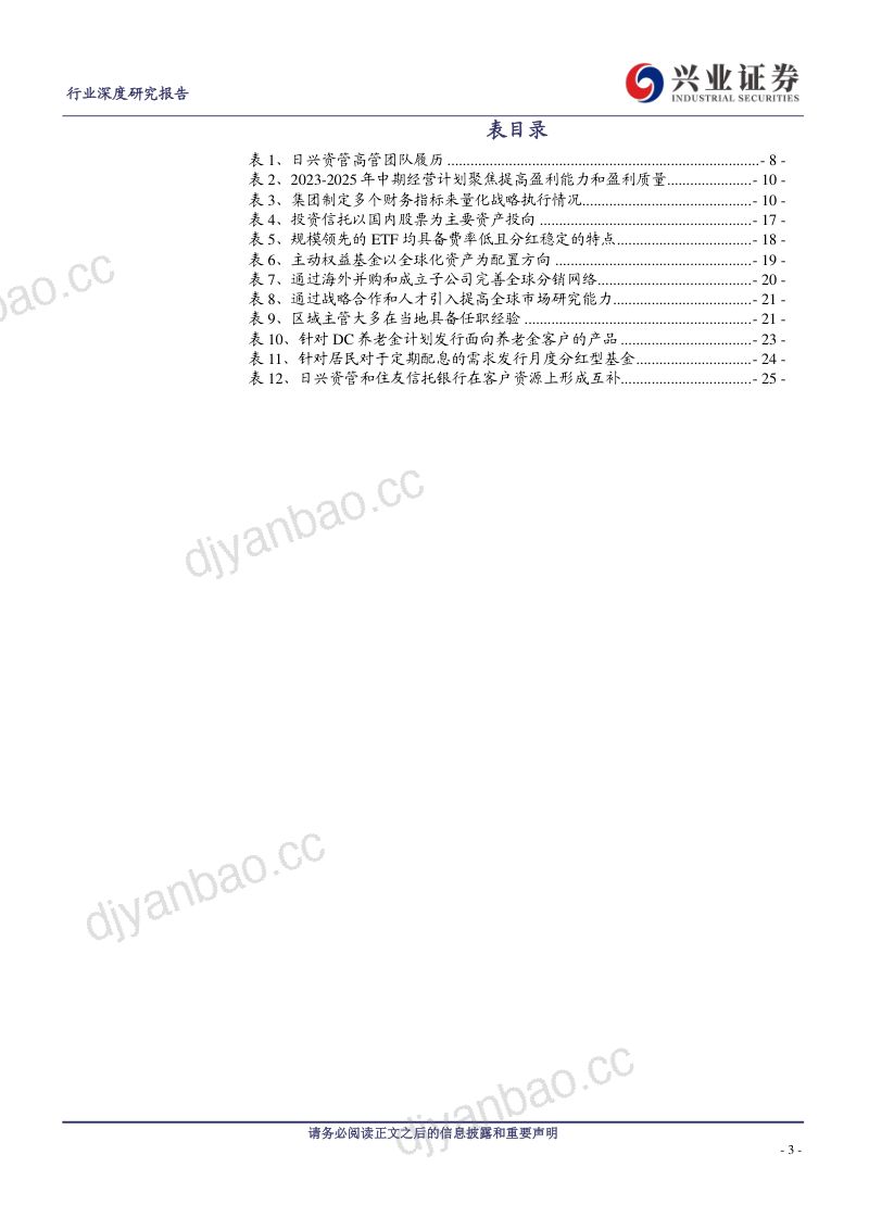 非银金融行业资管通鉴系列二十二：日本篇以全球化扩张实现差异发展的日兴资管-240517（26页） 第3页