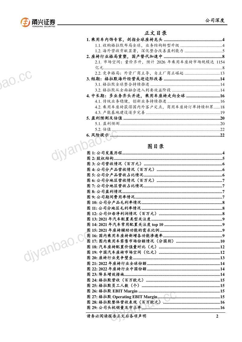 继峰股份-公司首次覆盖深度报告:多元业态协同发展内饰专家开启全球新征程-240723(25页) 第2页