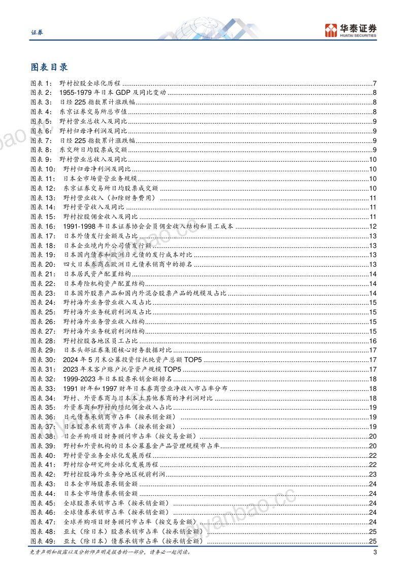 证券行业:百年野村全球化扩张的得失启示-240819(50页) 第3页