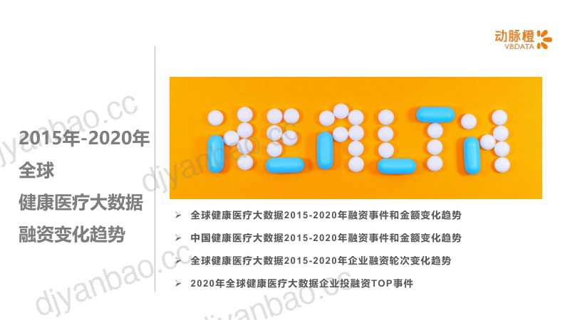 动脉橙:全球健康医疗大数据价值趋势报告(20页) 第3页