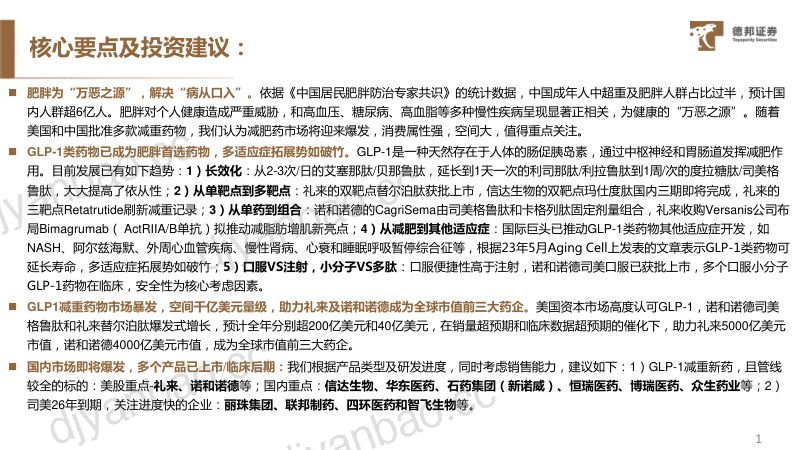 生物医药行业减肥制剂篇：即将诞生“全球药王” 国内市场爆发在即-231026（56页） 第2页