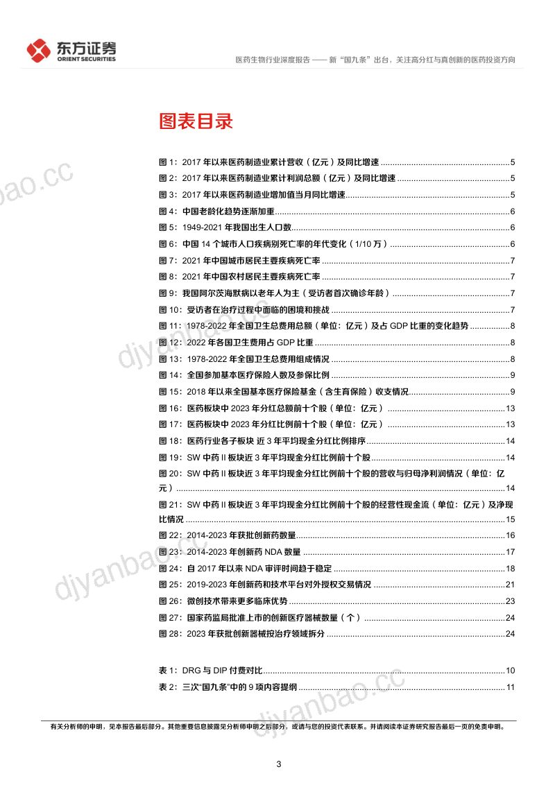 医药行业长期投资逻辑专题研究:新“国九条”出台关注高分红与真创新的医药投资方向-240617(28页) 第3页