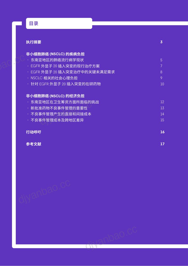科睿唯安:2024肺癌的疾病负担白皮书:从东南亚视角看(17页) 第2页