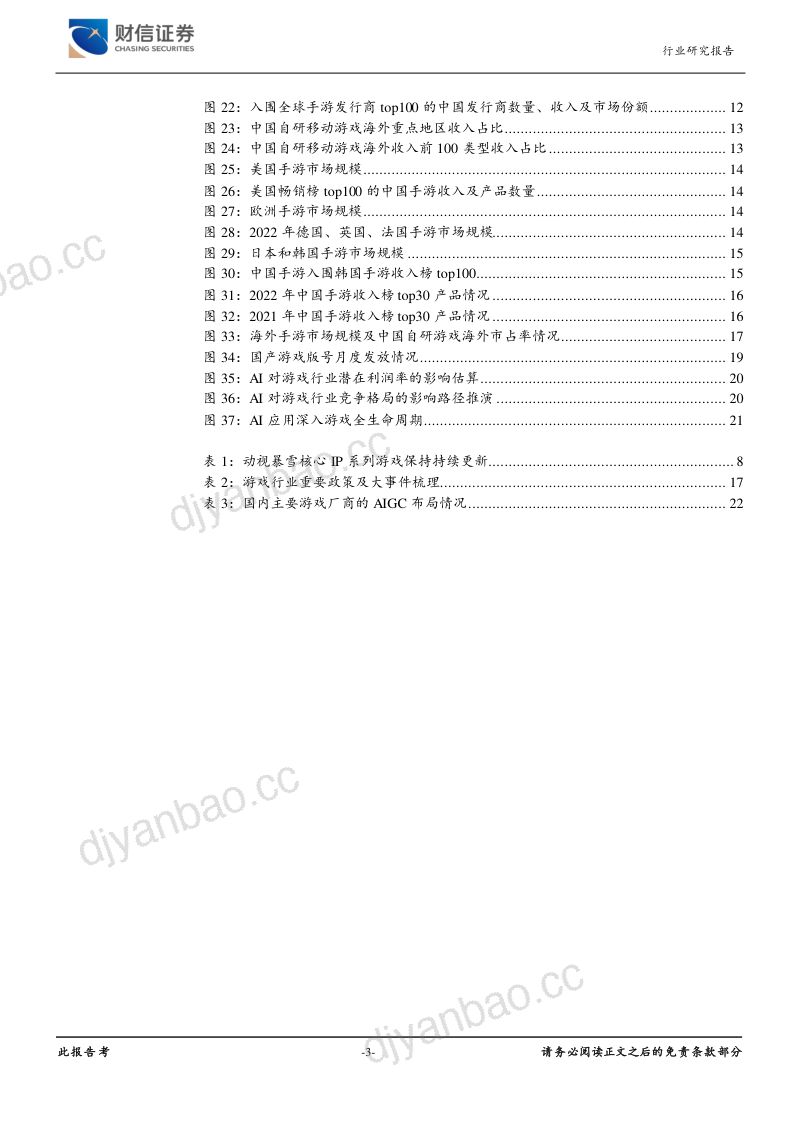 传媒行业深度：供需双改善AI赋能游戏板块价值重估-230508（27页） 第3页