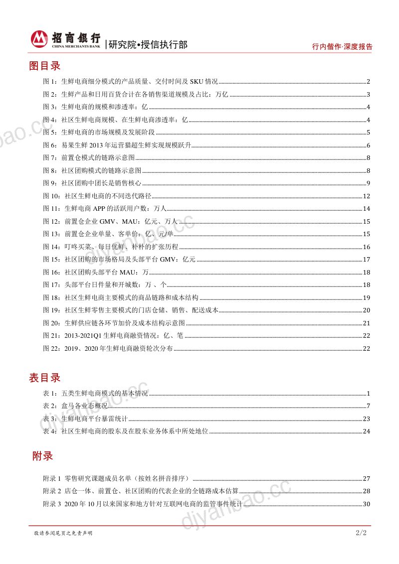 生鲜电商行业之社区零售:前路可期尚存近忧-220130(32页) 第3页