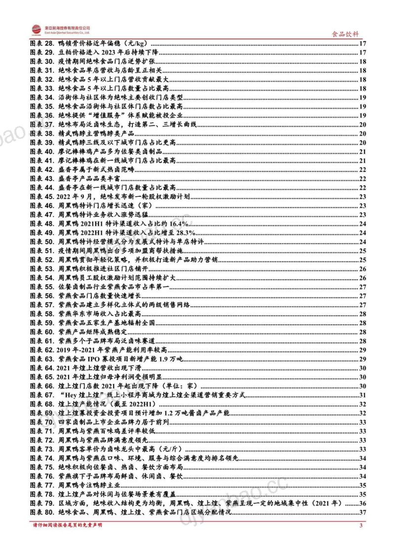 卤制品行业复苏专题报告:冬去春来卤味再飘香-230330(43页) 第3页
