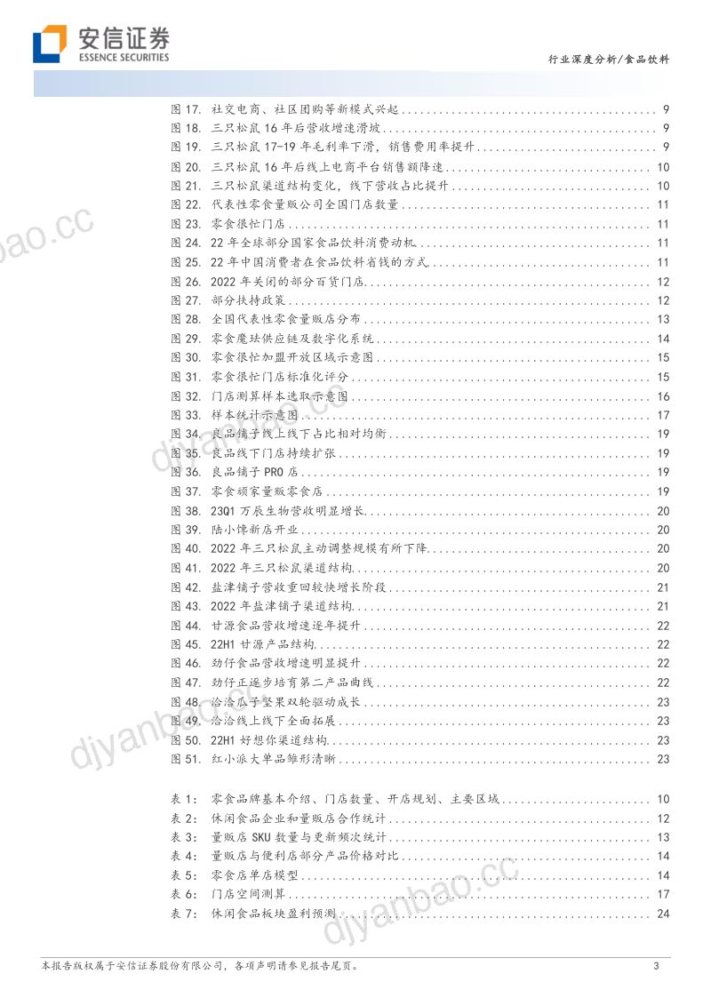 零食行业深度:渠道变革方兴未艾跑马圈地正当时-230428(27页) 第3页