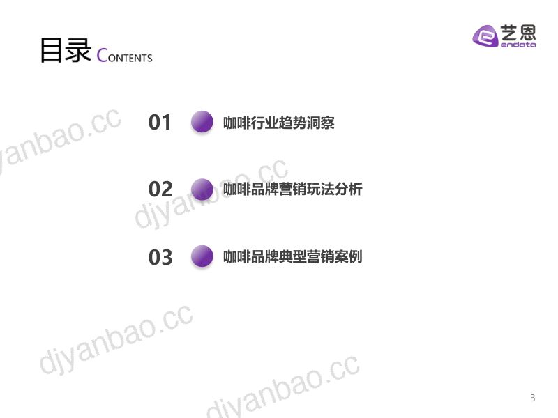 艺恩数据：2023H1咖啡用户消费趋势洞察报告（31页） 第3页