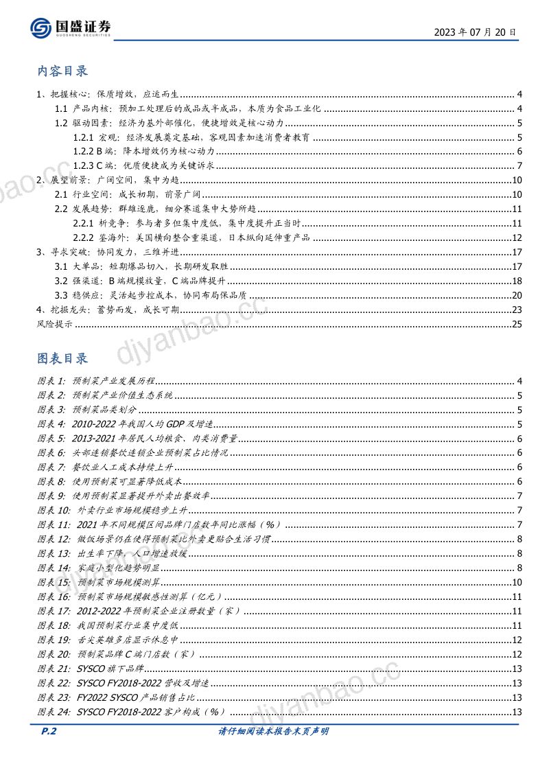 食品饮料行业:万亿热潮下的再思考探寻龙头突围之路-230720(26页) 第2页