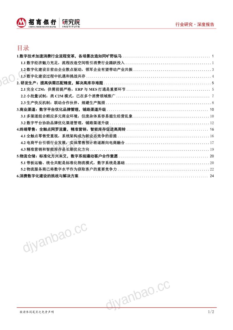 消费行业之数字化:流程改造旷野纵马金融助行致远千里-230922(28页) 第2页
