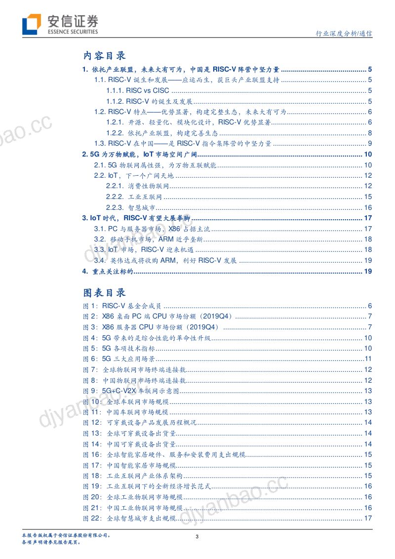 通信行业深度分析：物联网下新生态RISC-V大有可为（20页） 第3页