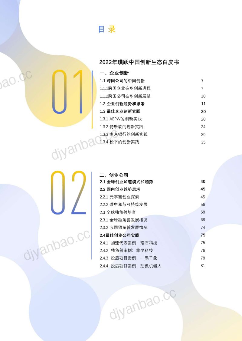 璞跃中国：2022年创新生态白皮书（114页） 第2页